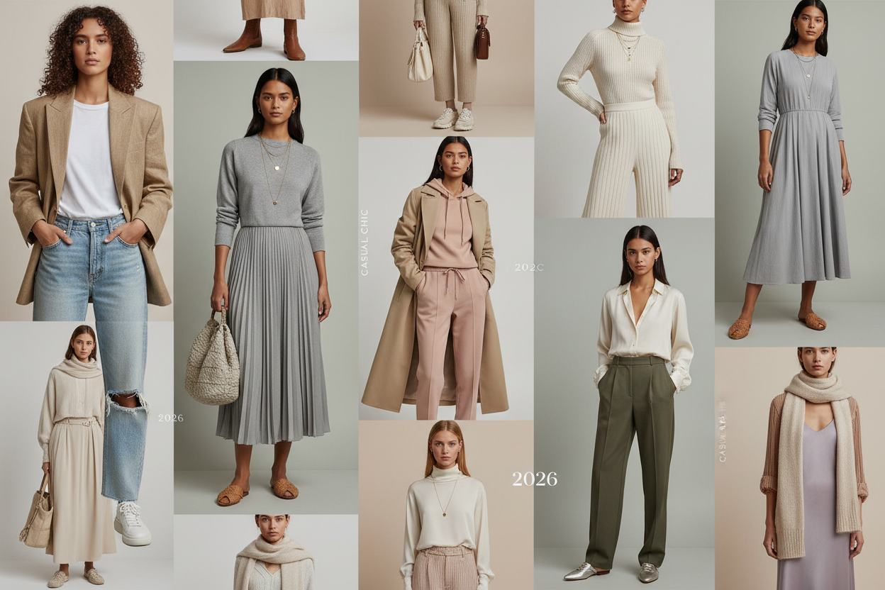2026 Fashion Trends: Casual Chic Women's Looks – From Look Simples to –  4Colordress