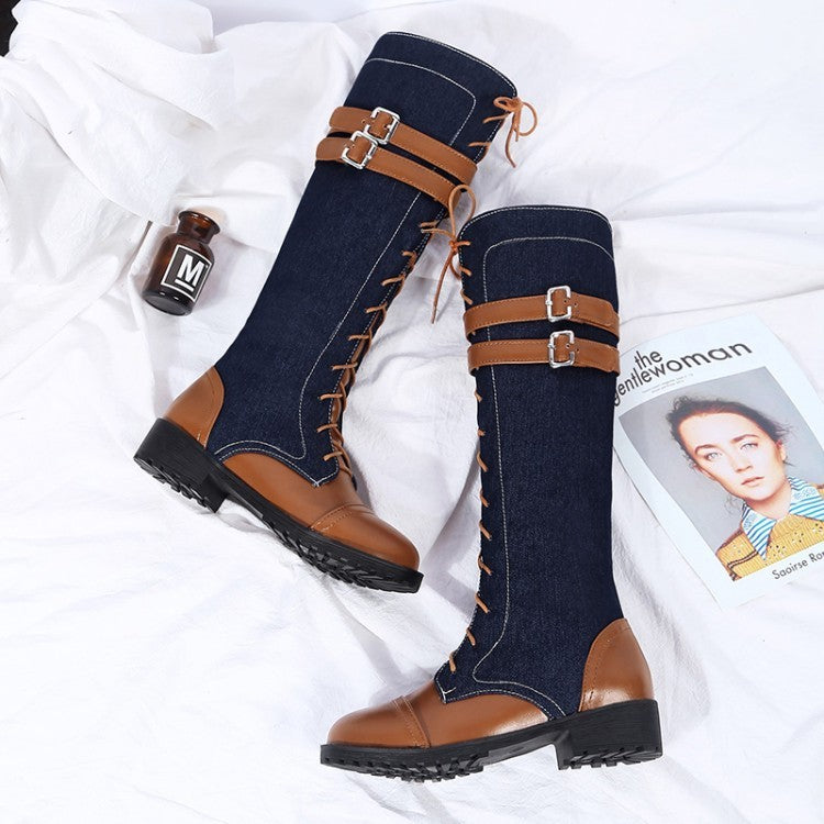Women Creative Knee High Boots