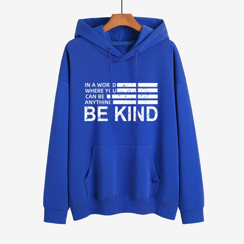 Bible Be Kind Hoodie – Cozy Faith-Inspired Fleece for Women