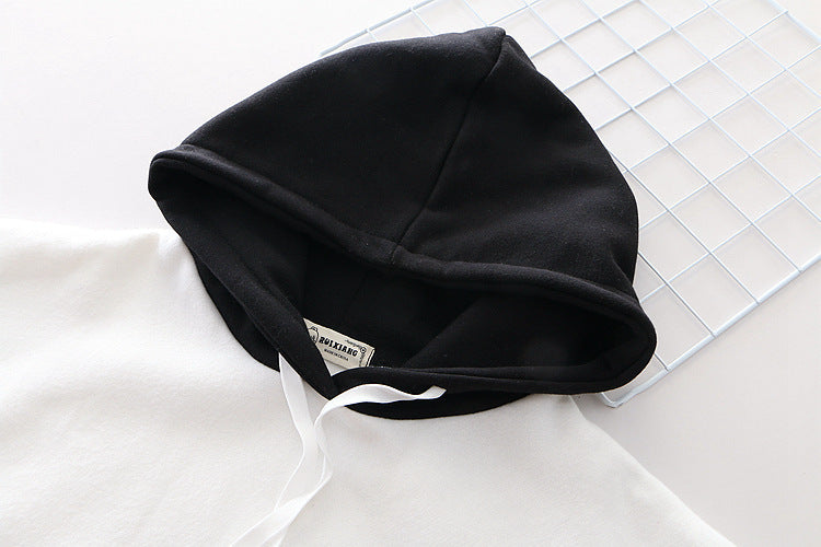 Black and White Cat Embroidery Sweater – Playful & Cozy Design