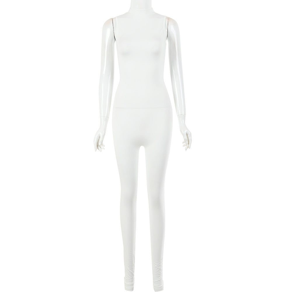 New Spring Style Air Essentials Women Casual Sleeveless Jumpsuits