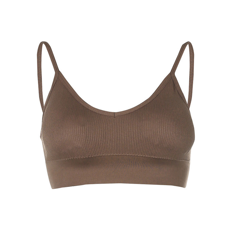 Sculptural Minimalism: Cross-Front Slim Cami Top