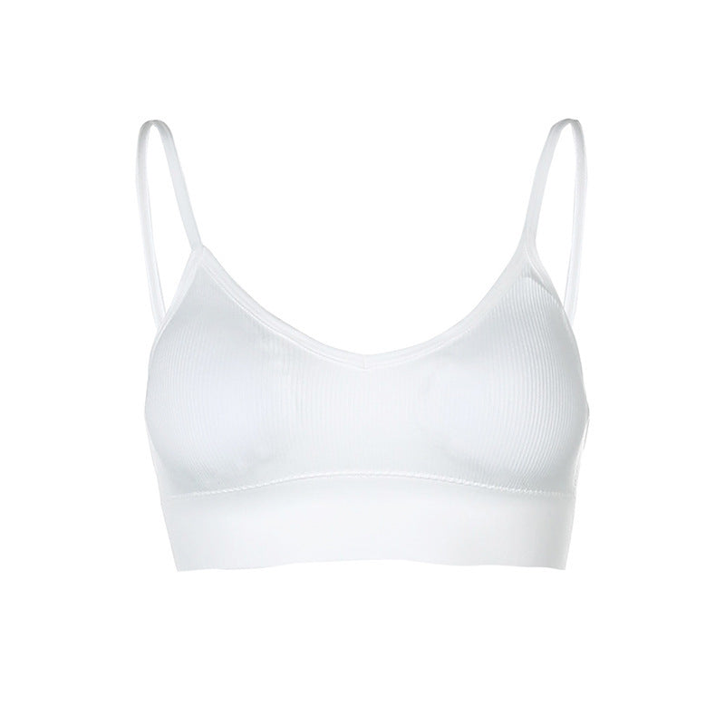 European Cross-Border Slim Cami Top – Minimalist Streetwear Crop Top