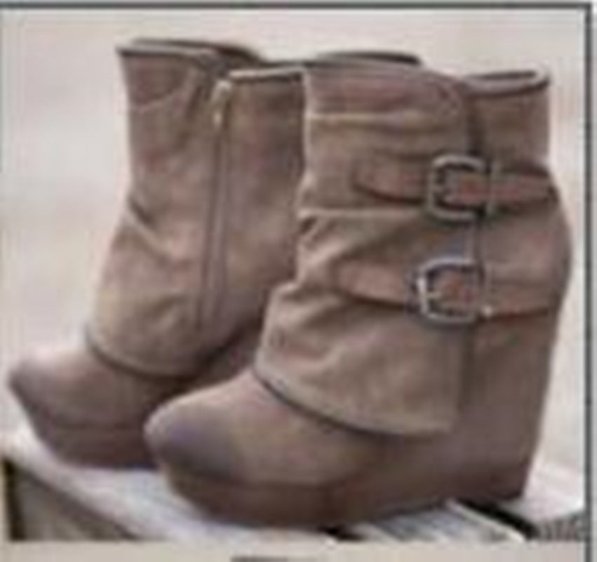 Elegant Long-Tube Suede Boots for Women | Autumn & Winter Stylish Boots
