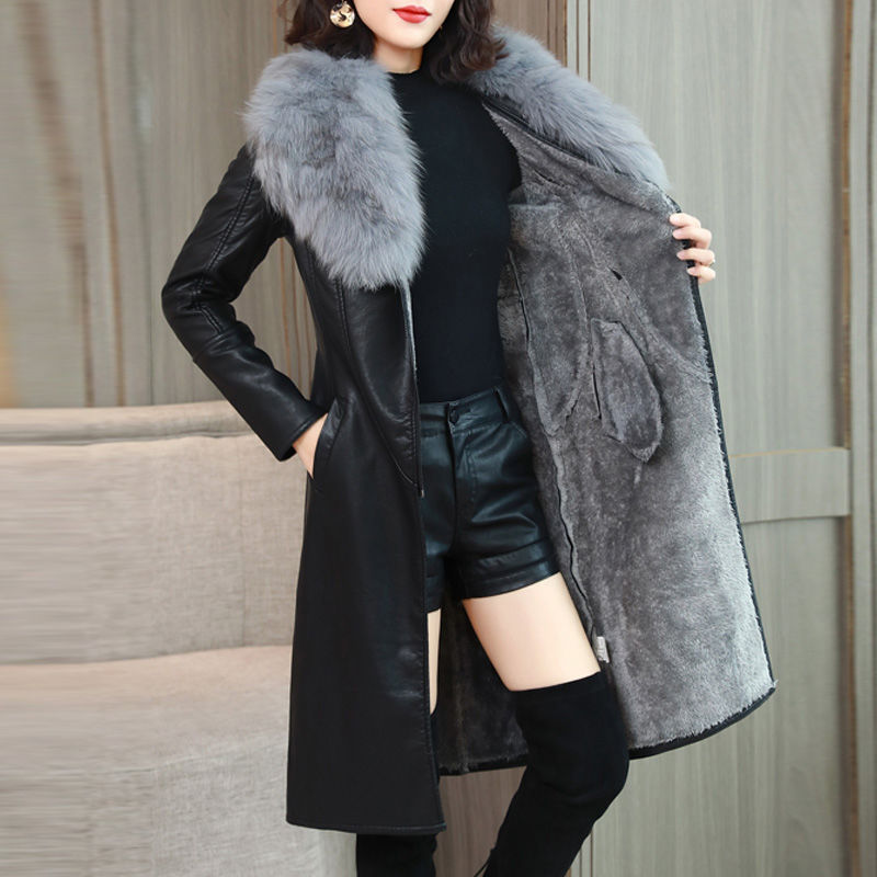 Women Brilliant Puffy Long Coats