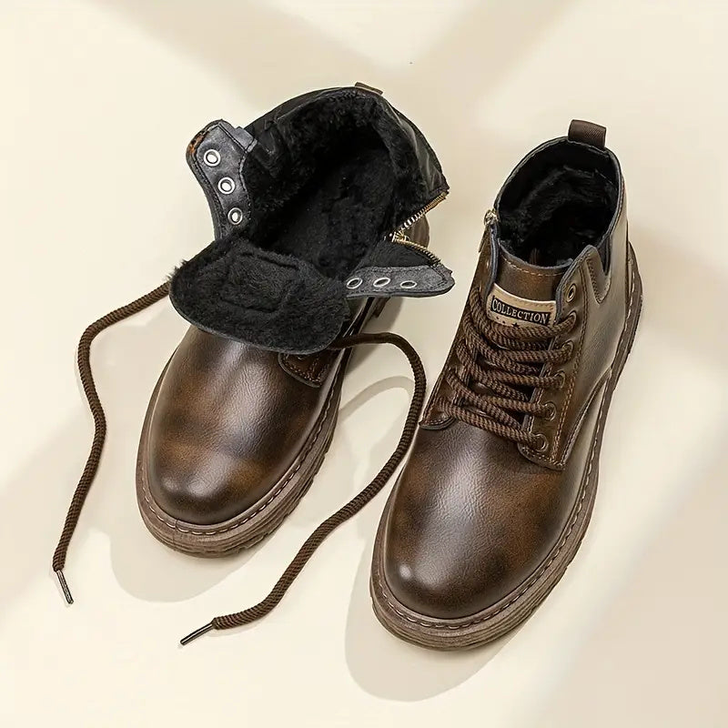 Autumn Winter Casual Mens Chelsea Ankle Boots