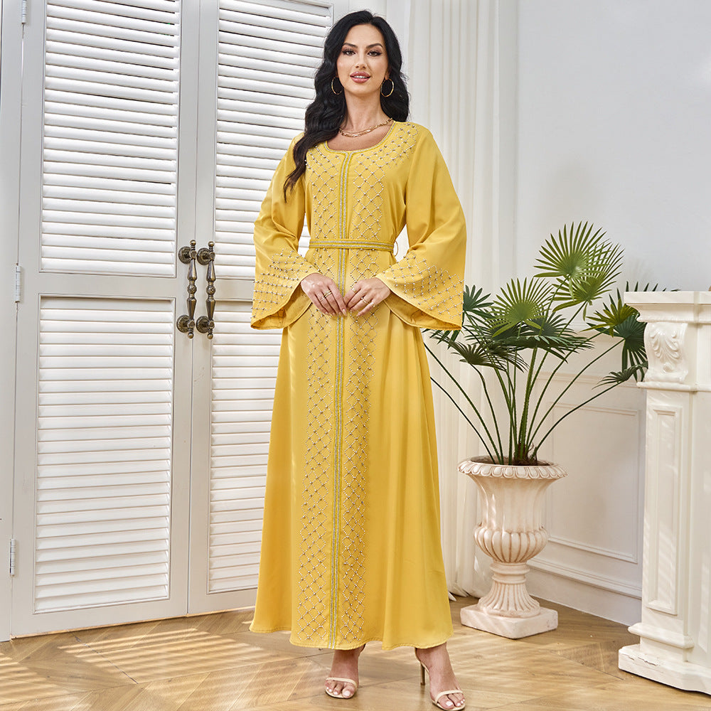 Yellow Long Party Dress