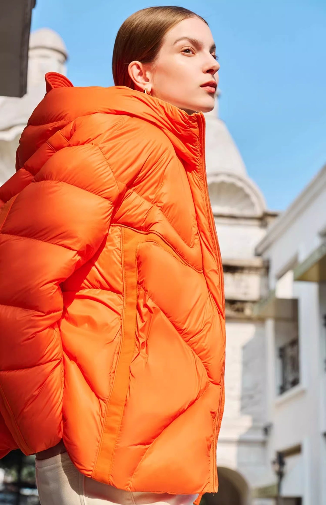 Cold Warrior Womens Hooded Winter Thick Long Down Parka Coat