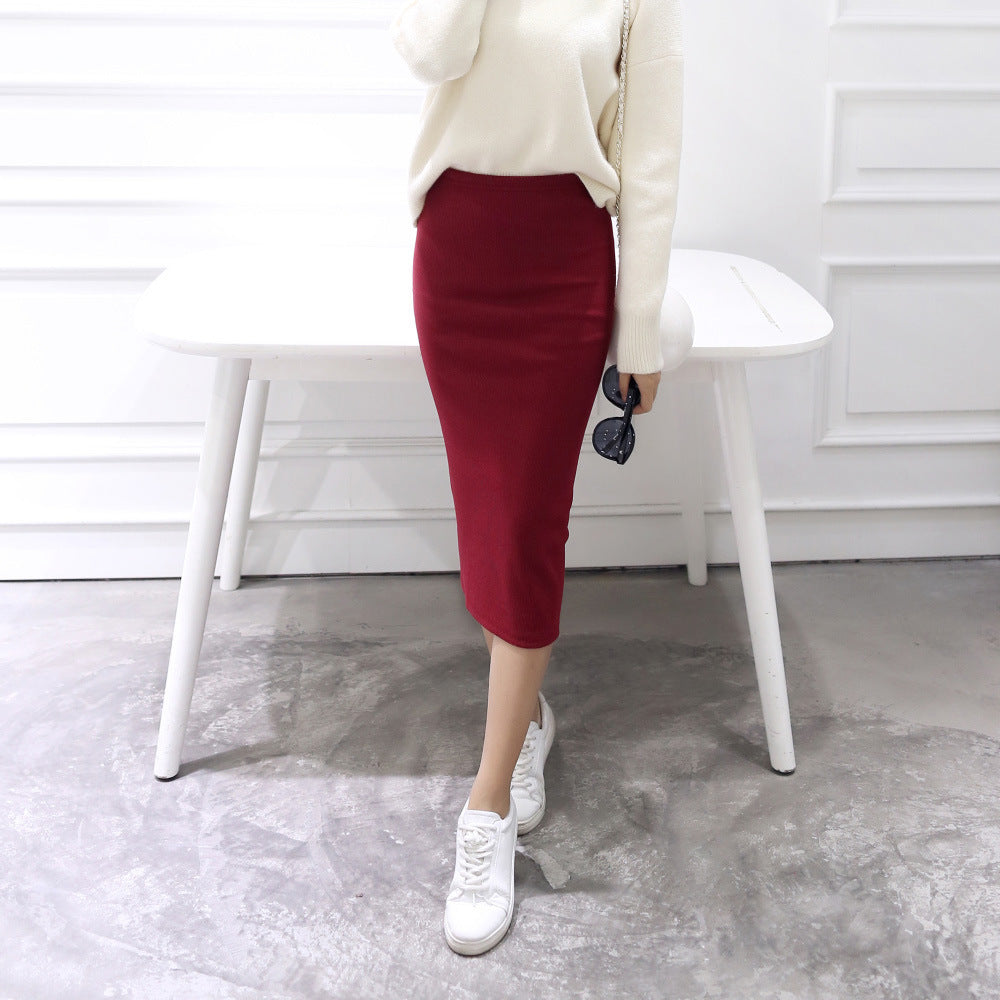 Skirts High Waisted Pencil Skirt Bodycon Chic Trend