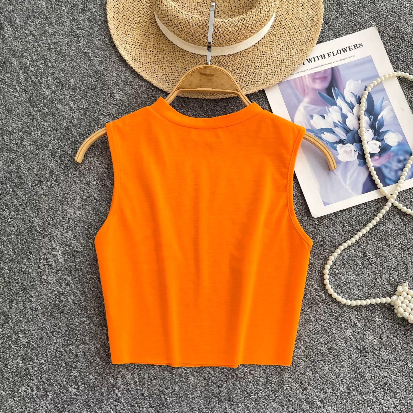 Hotsweet Print Tank Top for Women – Summer Flirty Casual Outfit