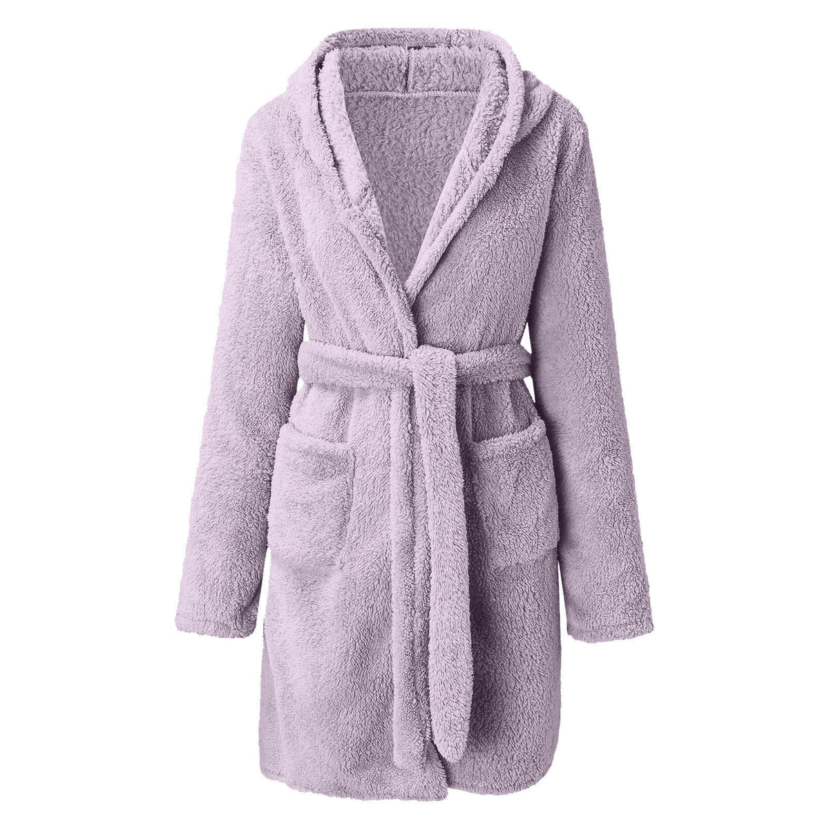Coral Velvet Winter Nightgown – Cute Duck Warm Pajamas for Women