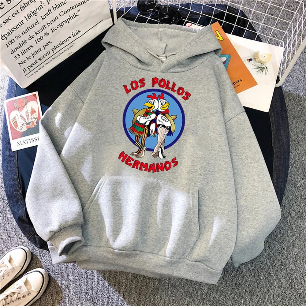 2025 Mens Fluffy Polar Fleece Hoodie Winter Loose Unisex Pullover Embroidery Hip Hop Sweatshirt Basic Tops For Men