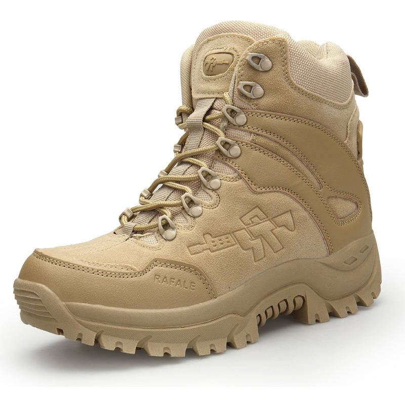 Men’s Tactical Military Combat Boots | Suede & Mesh Desert Boots Outfit
