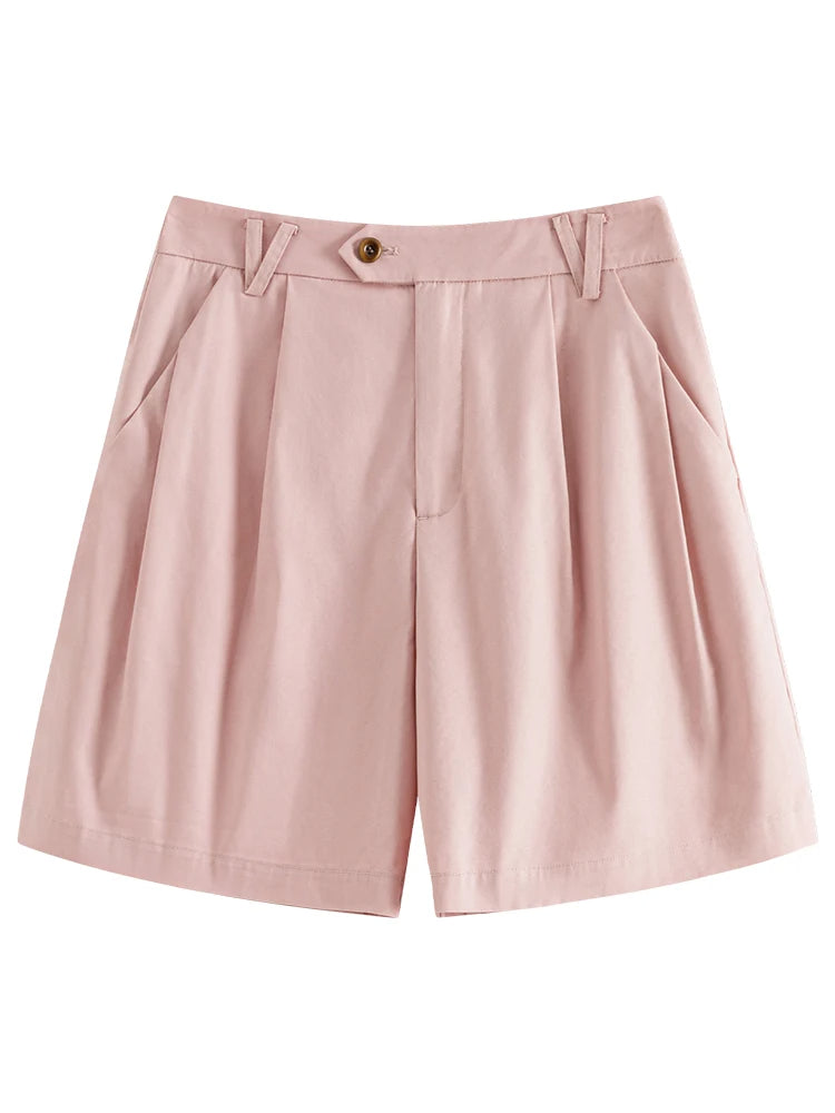 Summer 2025 Pink Shorts Women – Casual Everyday Outfit Ideas