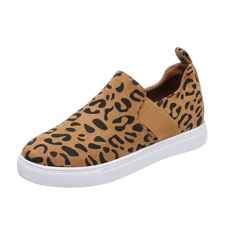 Womens Big Size Leopard Pattern Summer Shoes