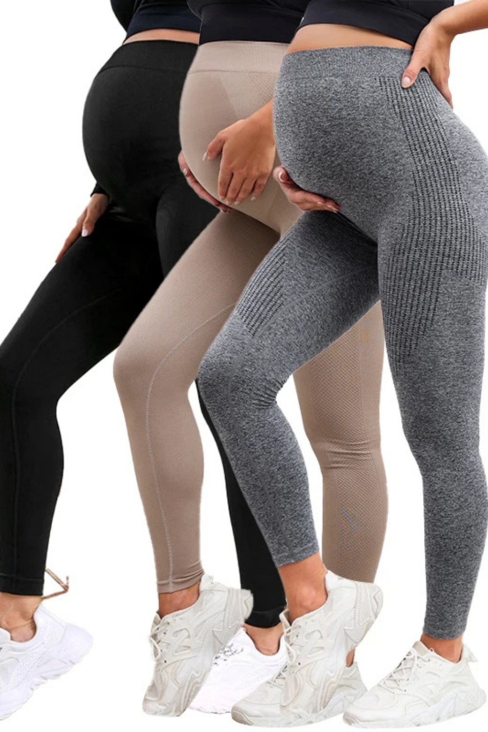 High-Waist Maternity Leggings – Skinny Fit & Belly Support for Pregnancy