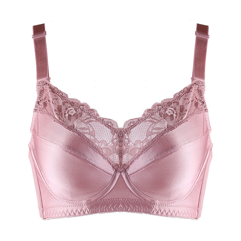 Ultra-Thin Lace Bra – Breathable Comfort & Subtle Elegance