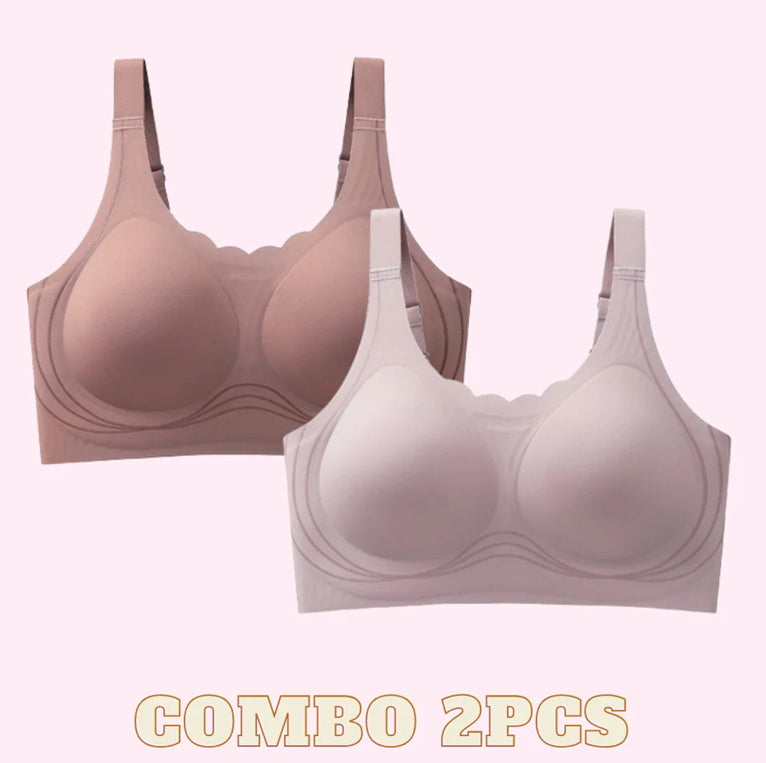 Wire Free Sexy Lace Bras Full Cup Plus Size Womens Underwear