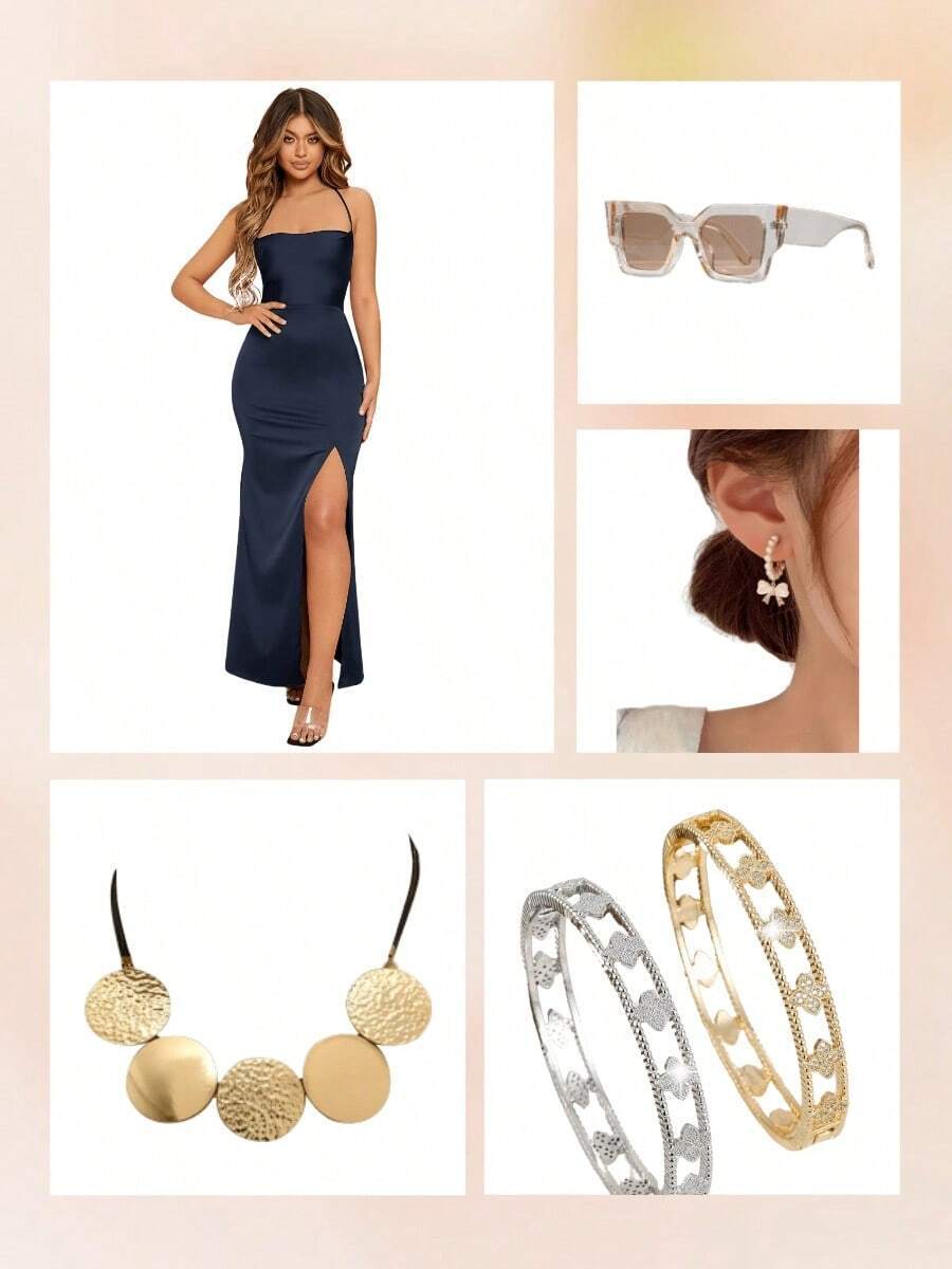 Magnificent Strappy Evening Prom Dress For Women