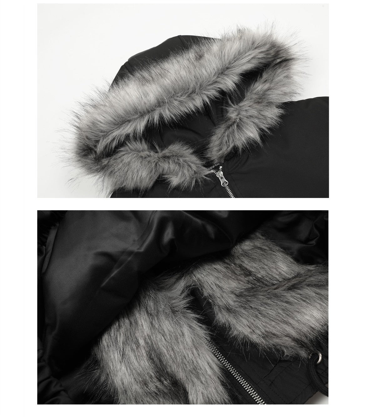 Furr Inside Warm Womens Hooded Jackets