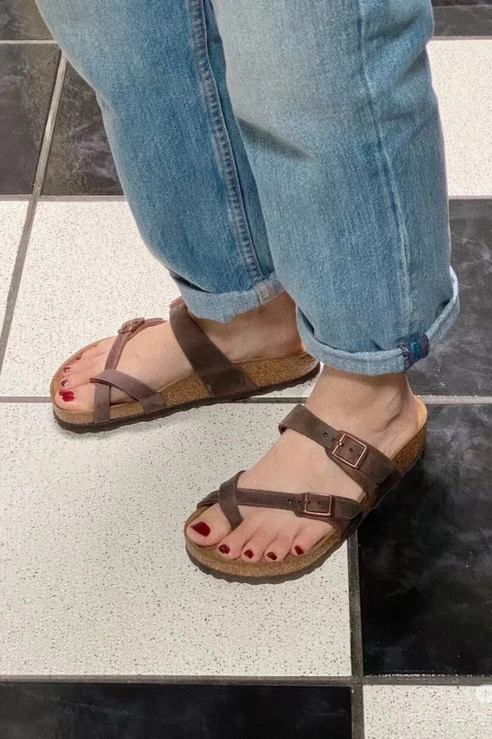 Women’s Cork Slippers – Comfortable Autumn & Outdoor Flat Slides