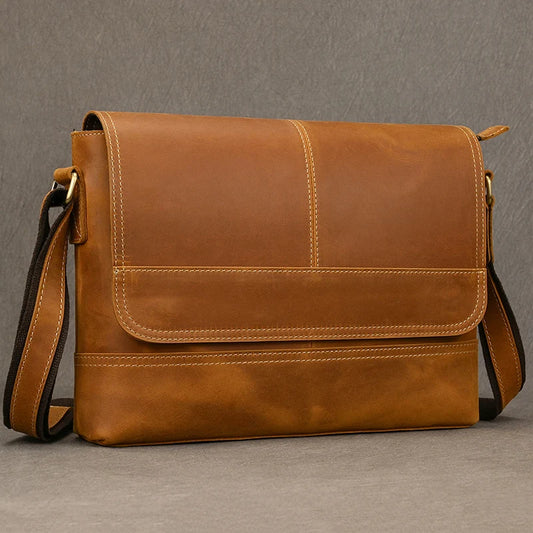 Casual Genuine Leather Shoulder Bags