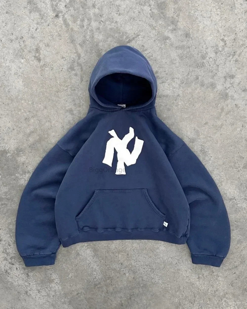 New Y2k Letter Print Zip Up Hoodie Streetwear Oversized Sweatshirt For Men Women