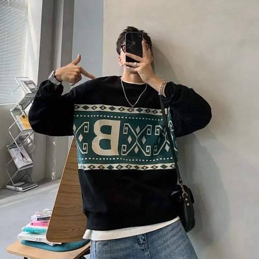 New Oversize Crewneck Loose Sweatshirts