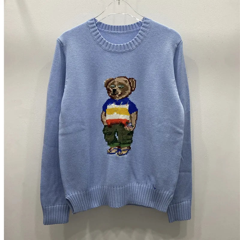 Womens Sweety Bear Cartoony Sweater