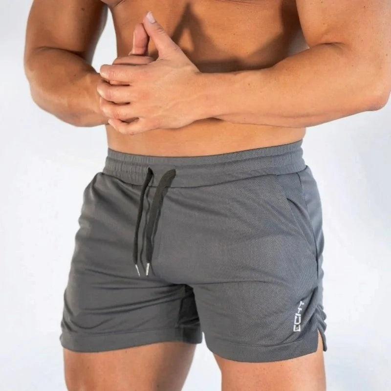 2 In 1 Mens Training Gym Fitness Sport Style Shorts