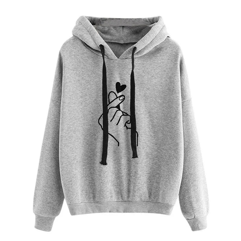 High Quality Loose Style Thin Autumn Buttoned Hoodies