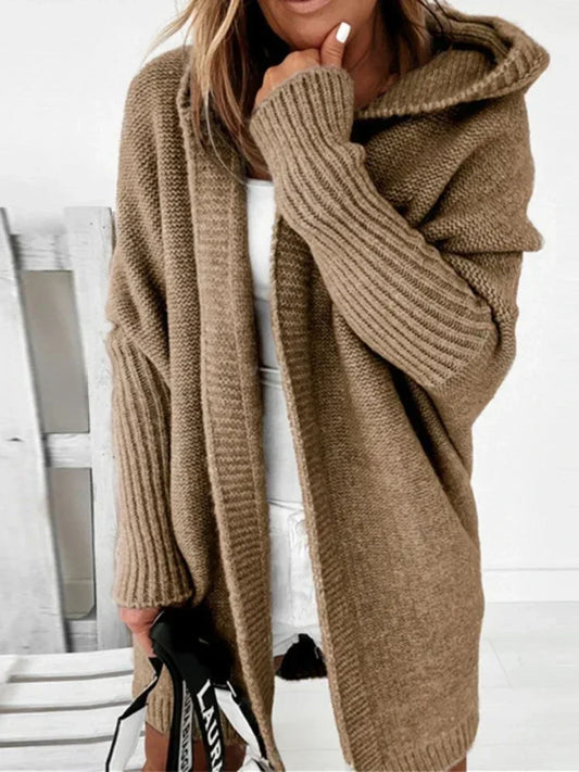 Urban Lounge: The Signature Hooded Longline Knit