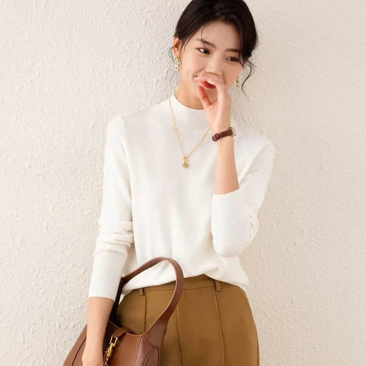 Vintage Sweaters Women Pullover Winter Striped Jumpers Korean Style Loose Pullover Knitwear Casual Loose Sweater Pull Femme