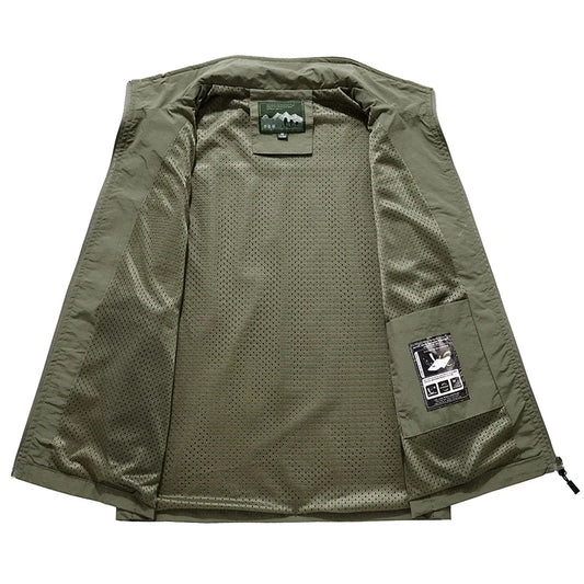 New Travelers Sleeveless Loose Vests