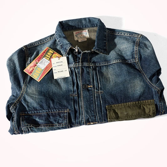Casual Cardigan Cover Denim Jackets