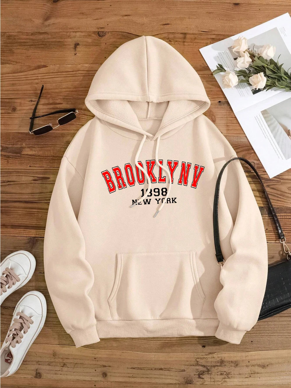 Adventure Life Brooklyn New York Printed Women Sweatshirt
