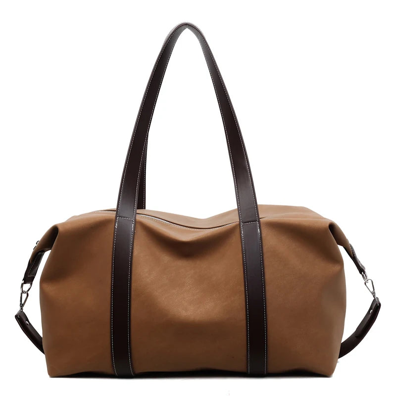 Classic Suede Weekend Duffle Bag