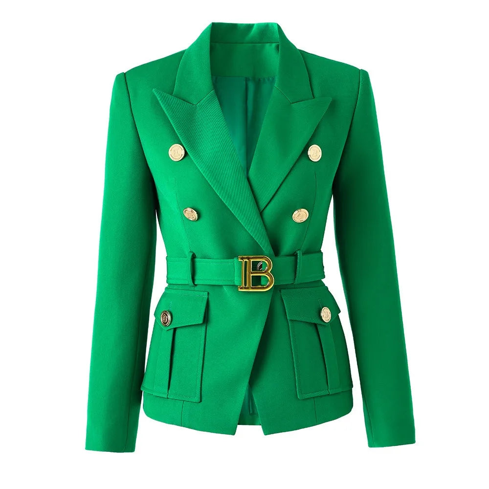 Solid Color Office Blazer for Effortless Smart Chic Workwear Street Style