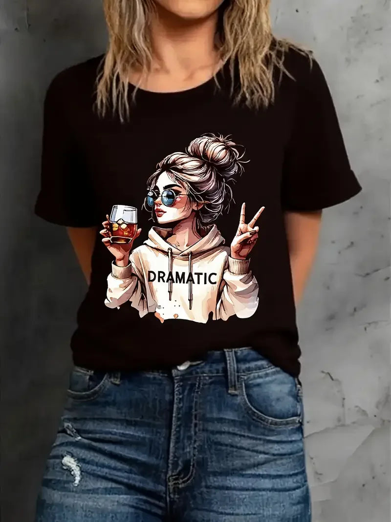 Dramatic Vibes Only: The Ultimate Streetwear Tee