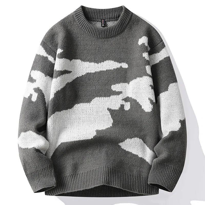 Cartoon Cloud Companions Sweater