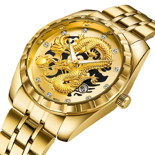 Stainless Steel 3d Knight Figure Dial Mens Watches