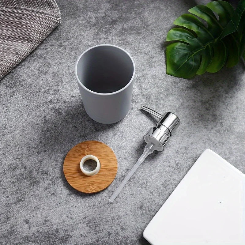 280ml Bamboo Lotion Soap Dispenser