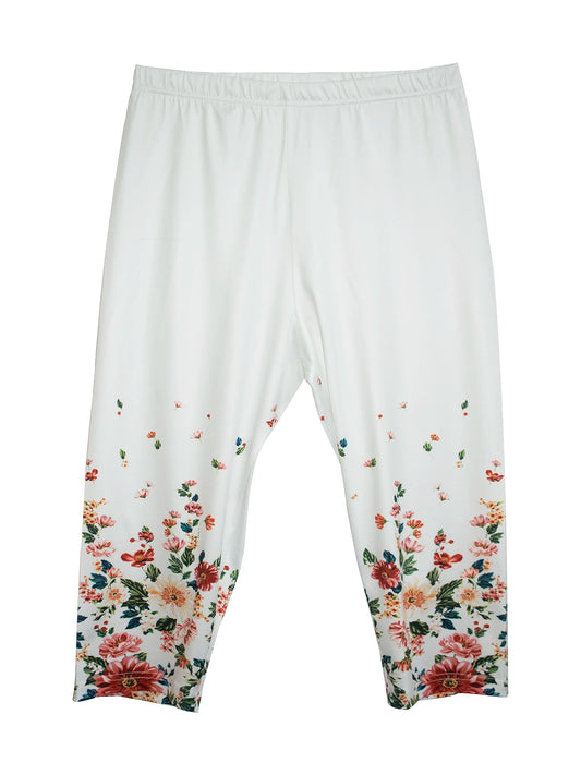 New Floral Capri Pants