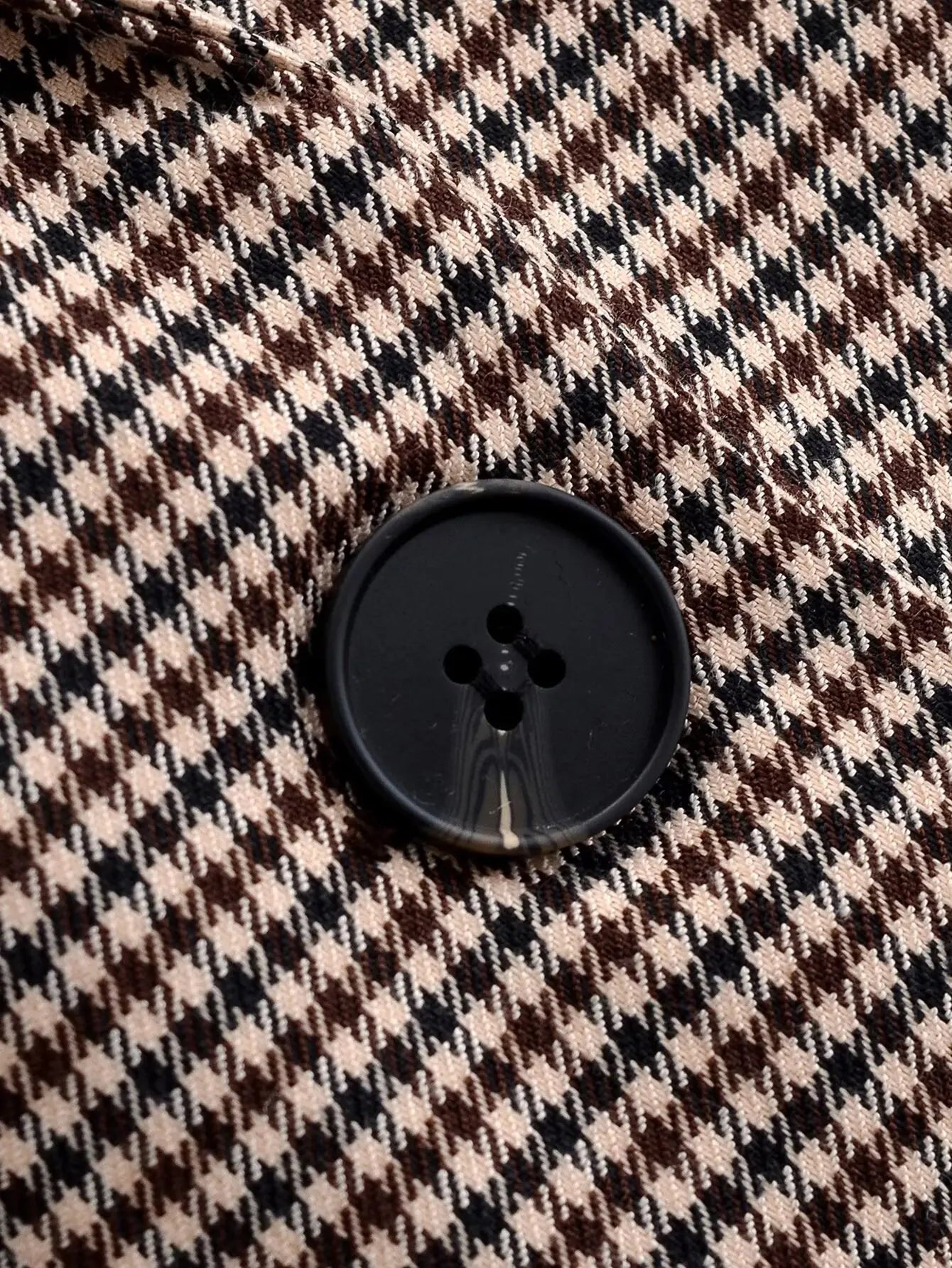 Double Breasted Plaid Jackets