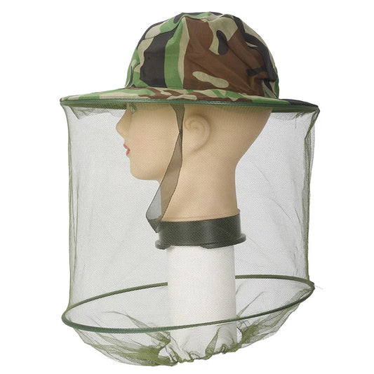 Mosquito Protector Camouflage Hats