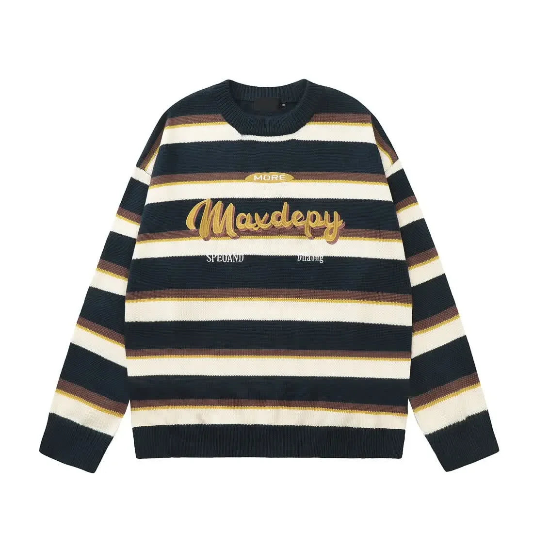 Urban Harmony Striped Pullover