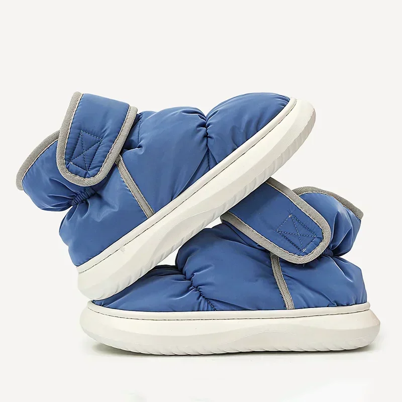 Fashion Winter Snow Boots For Women Warm Outdoor Cotton Boots Cold Proof Furry Design Plush Faux Fur Shoes For Ladies Girls