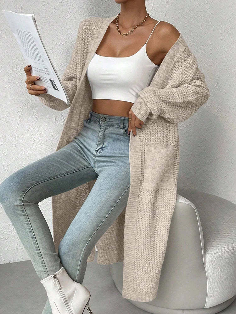 Fluffy Two Pieces Knit Cardigan Sweater