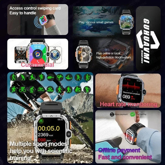 4 Core Cpu 8Gb 16Gb Rom Capacity Sim Card Supported Android Smartwatches For Students Kids