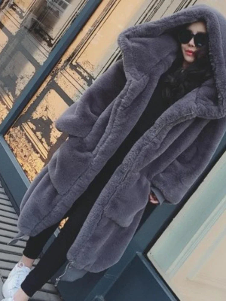 New Hooded Fluffy Coats